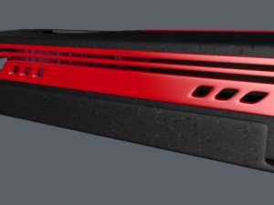 card radeon hd 5770 Modelo 3D