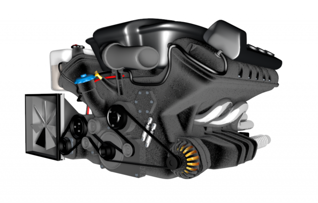 motor Modelo 3D .c4d .max .obj .3ds .fbx .stl .blend 