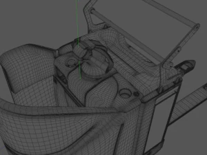 forklift type 1 3D Model