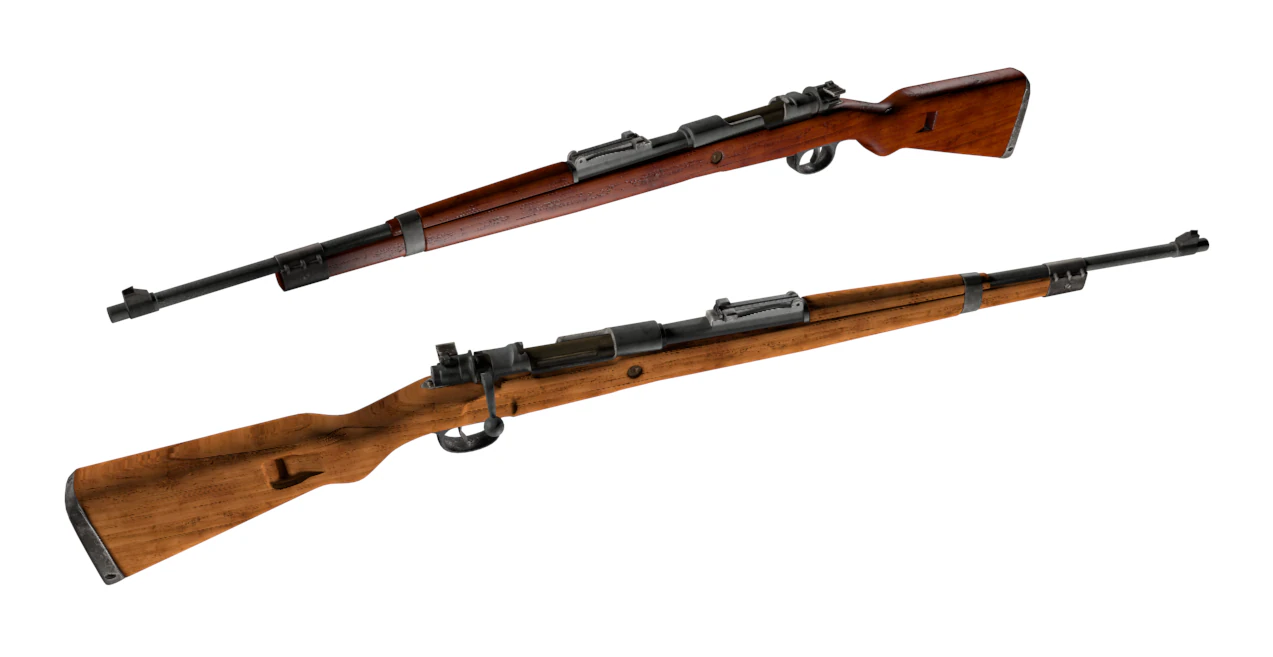 mauser k98 Modello 3D .c4d .max .obj .3ds .fbx .stl .blend 