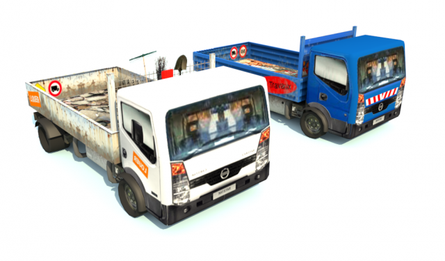 van work Model 3D .c4d .max .obj .3ds .fbx .stl .blend 