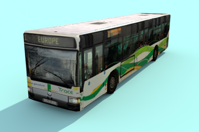 bus of city 3D Model .c4d .max .obj .3ds .fbx .stl .blend 