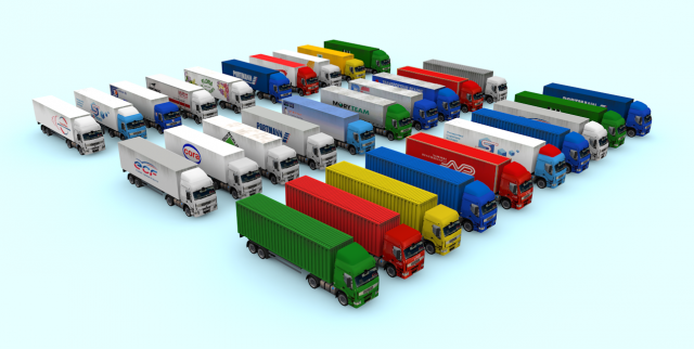van of french 3D मॉडल .c4d .max .obj .3ds .fbx .stl .blend