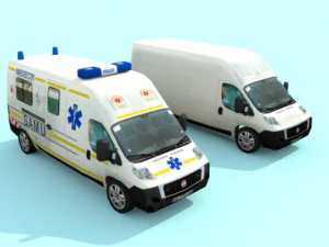 van of french 3D Model