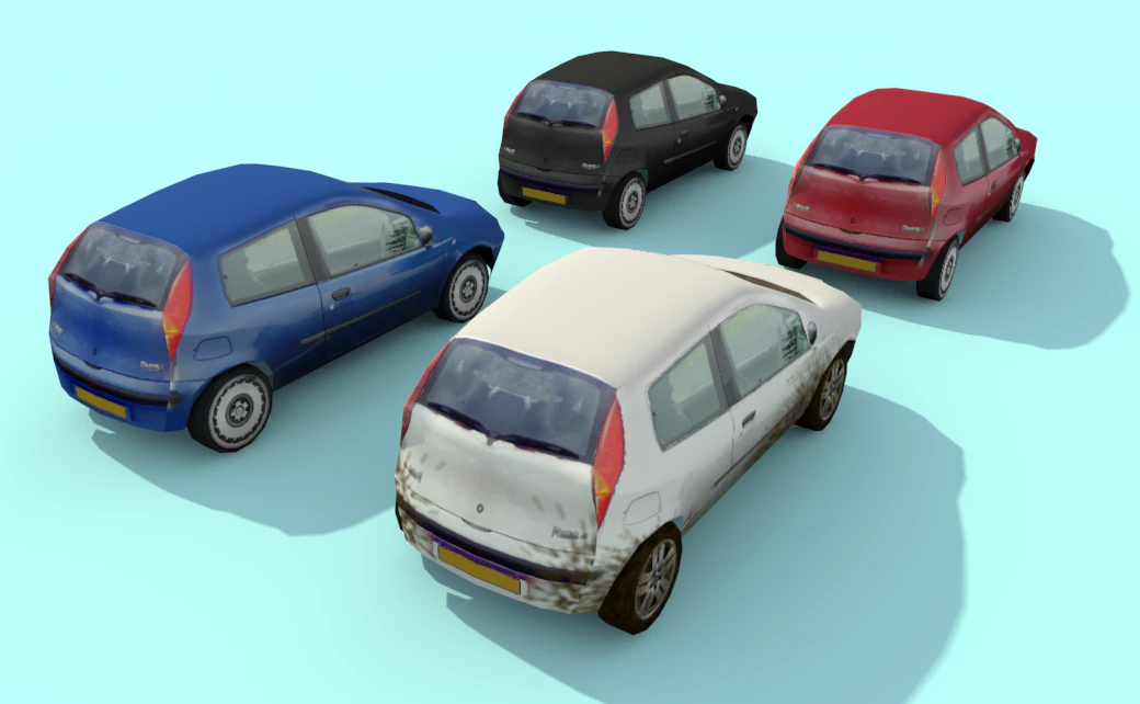 punto 3D Model .c4d .max .obj .3ds .fbx .stl .blend 