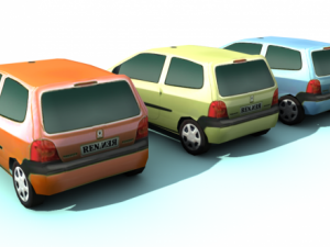 twingo 1 Model 3D