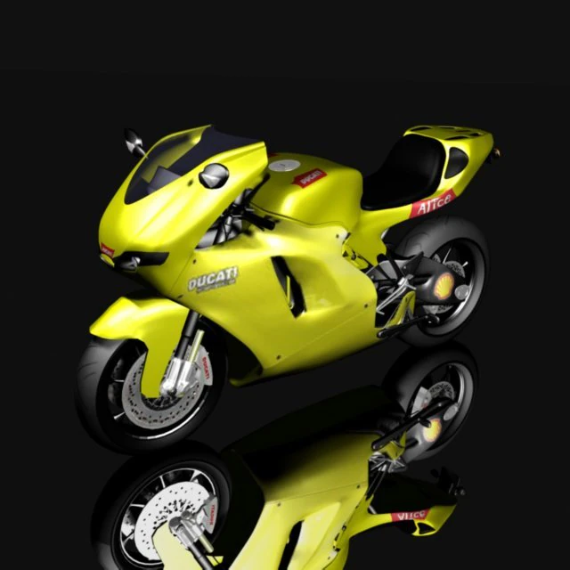 ducati 3D Model .c4d .max .obj .3ds .fbx .stl .blend