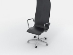 fritz hansen oxford 3292 high quality chair 3D 模型