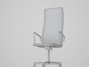 fritz hansen oxford 3292 high quality chair 3D 模型