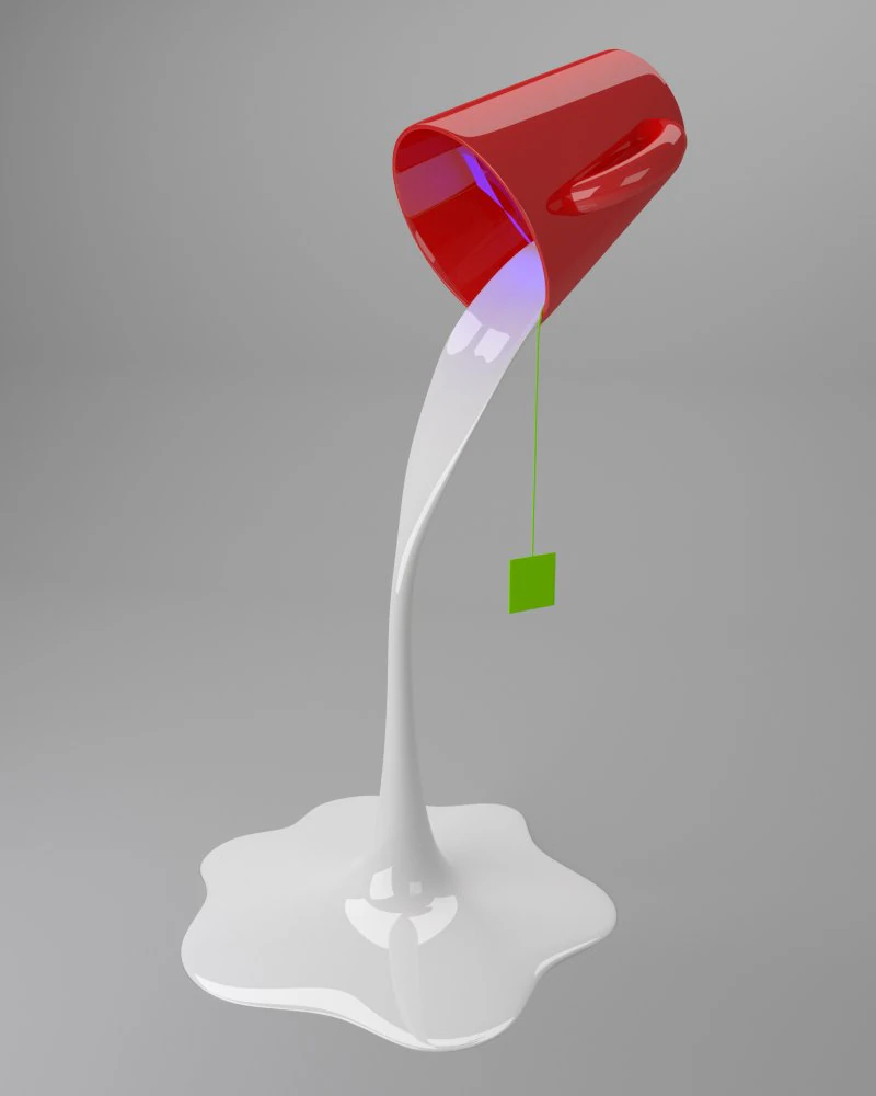 creative lamp 3D Model .c4d .max .obj .3ds .fbx .stl .blend 