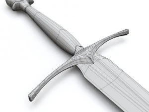 medieval sword 3D Model