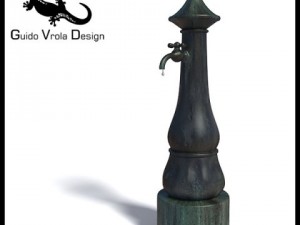 old fountain 3D Model