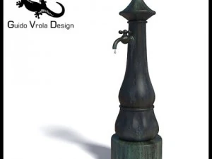 पुराना फव्वारा 3D मॉडल