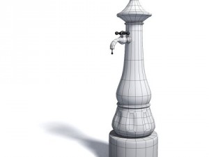 old fountain 3D Model