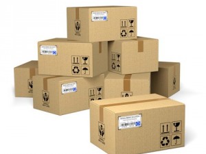 cardboard shipping carton 3D Model