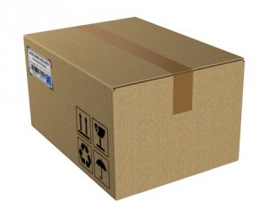 cardboard shipping carton 3D Model