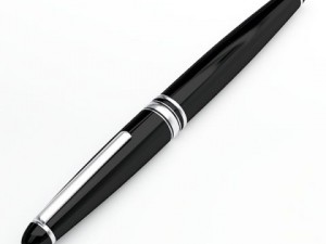 luxury fountain pen 3D-Modell