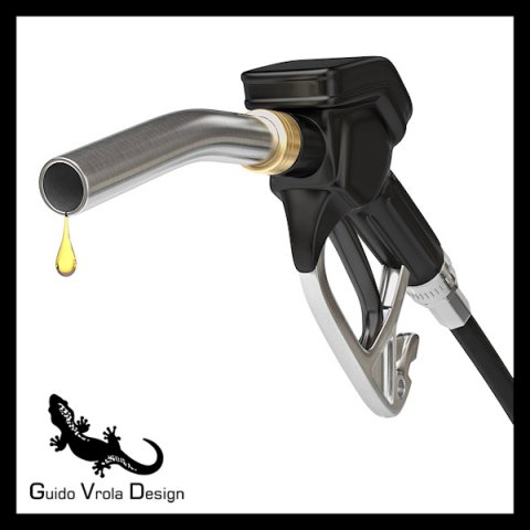 fuel pump nozzle Model 3D .c4d .max .obj .3ds .fbx .stl .blend 