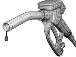 fuel pump nozzle 3D Model