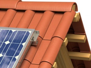 solar panels on roof 3D Model