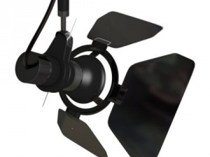 professional spotlight 3D Model