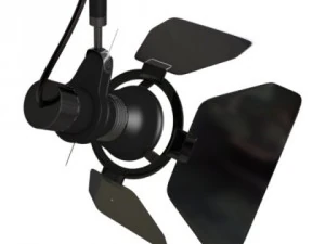 professional spotlight 3D Model