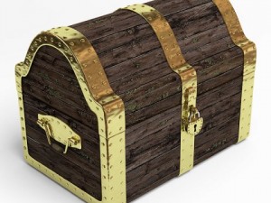 treasure chest Model 3D