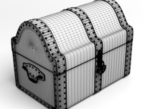treasure chest Model 3D