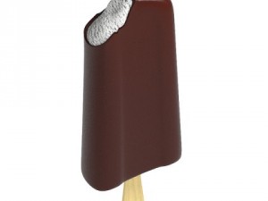 chocolate ice lolly 3D Model