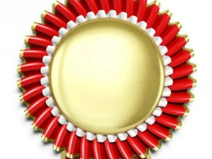 award rosette 3D Model
