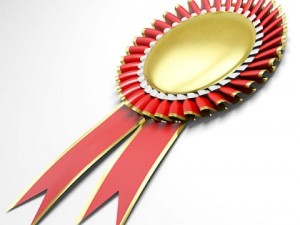 award rosette 3D 모델