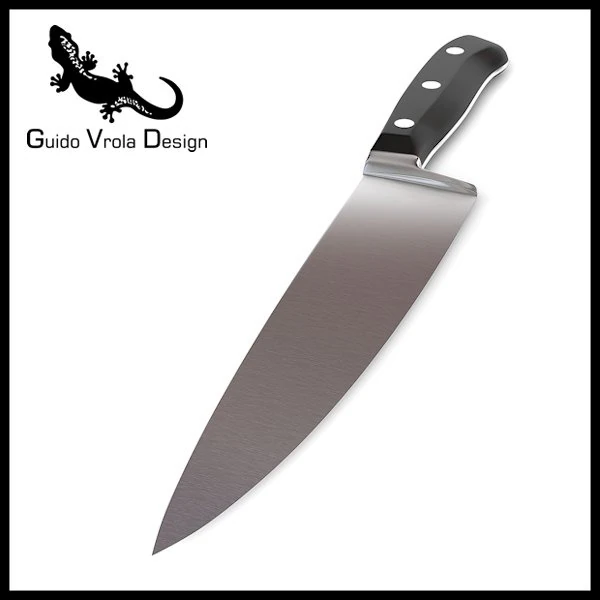 cooks knife 3D Model .c4d .max .obj .3ds .fbx .stl .blend 