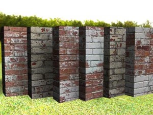 पुरानी ईंट पेंट 6पैक CG टेक्स्चर्स