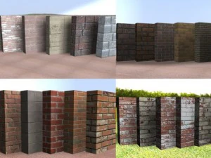 megapack de tijolos Texturas CG