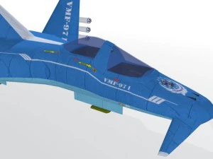 fighter01 3D Model