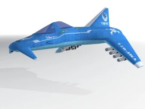 fighter01 3D Model