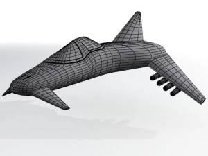 fighter01 3D Model