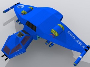 fighter02 3D Model