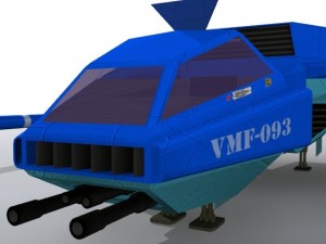 fighter02 3D Model
