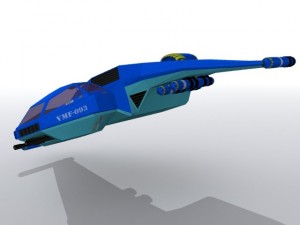 fighter02 3D Model