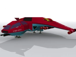 fighter02 3D Model