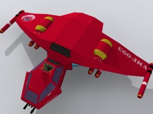 fighter02 3D Model