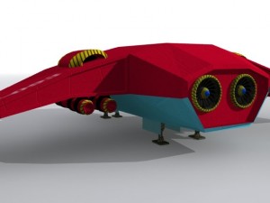 fighter02 3D Model