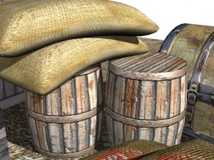 lowpoly boxes 3Dモデル