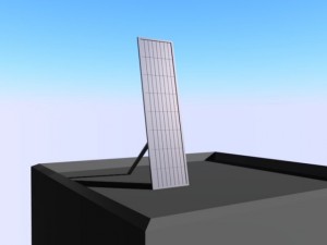 solar panal Modelo 3D
