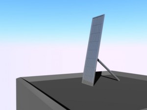 solar panal Modelo 3D
