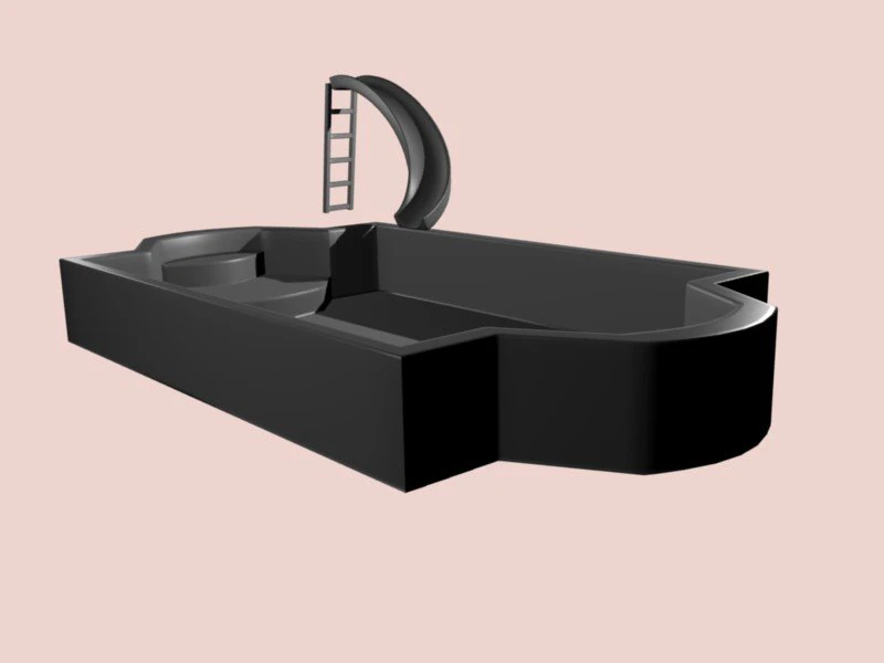 pool 3D Model .c4d .max .obj .3ds .fbx .stl .blend 