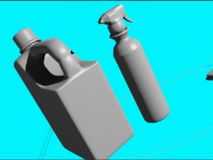 cleaning coliction 3D Model
