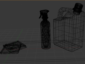 cleaning coliction 3D Model
