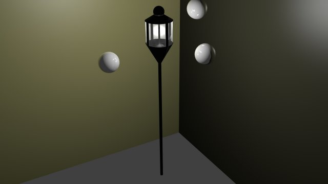 lamp 01 3D Model .c4d .max .obj .3ds .fbx .stl .blend 